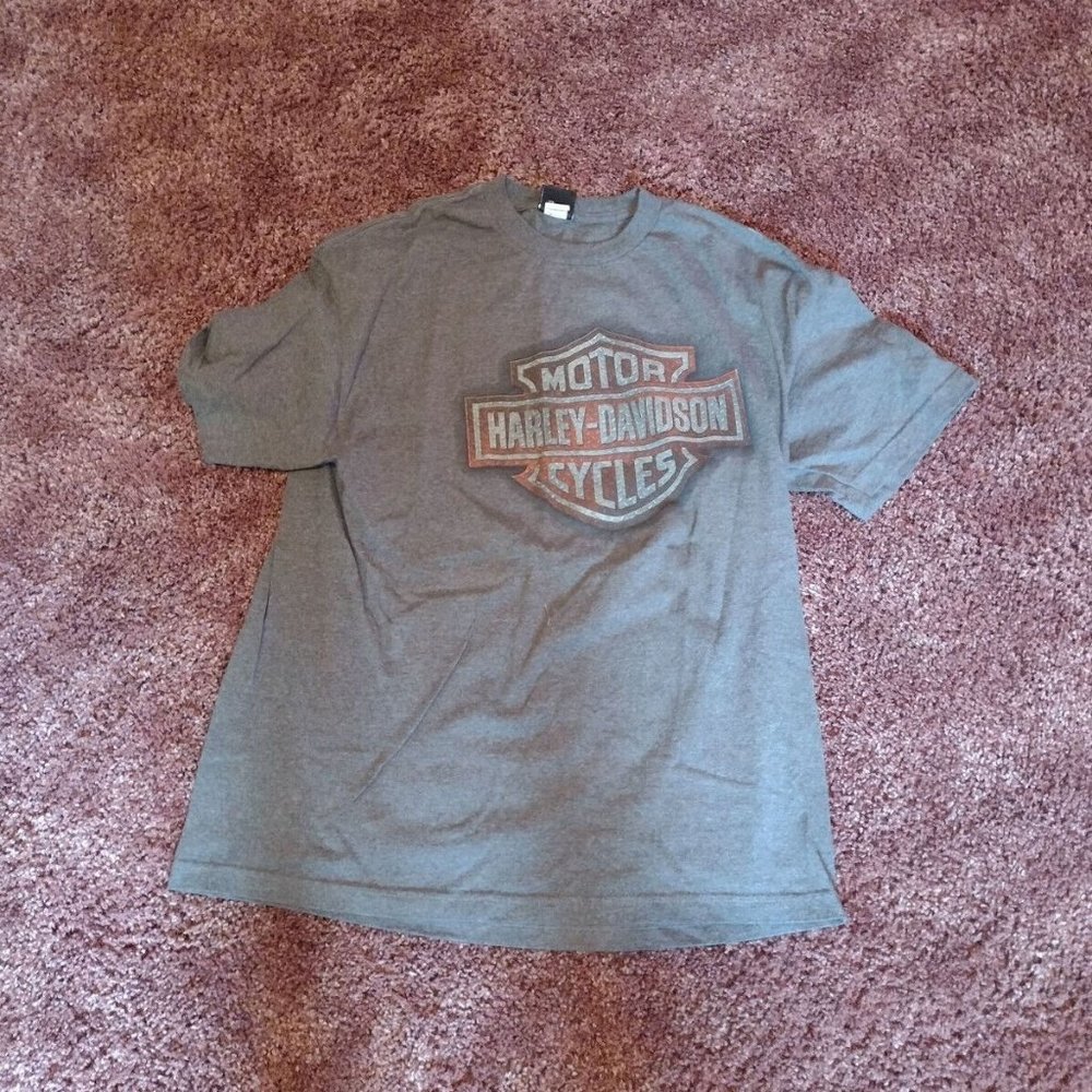 brand new XL Womens Gray Harley Davidson t shirt